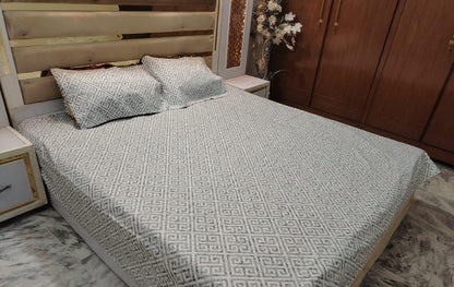 Cotton double bedsheets