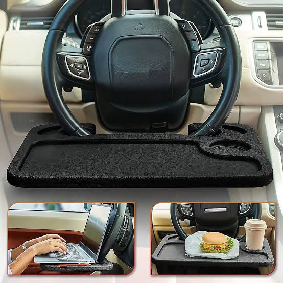 Car Wheel Plastic Desk Holder (Black only)