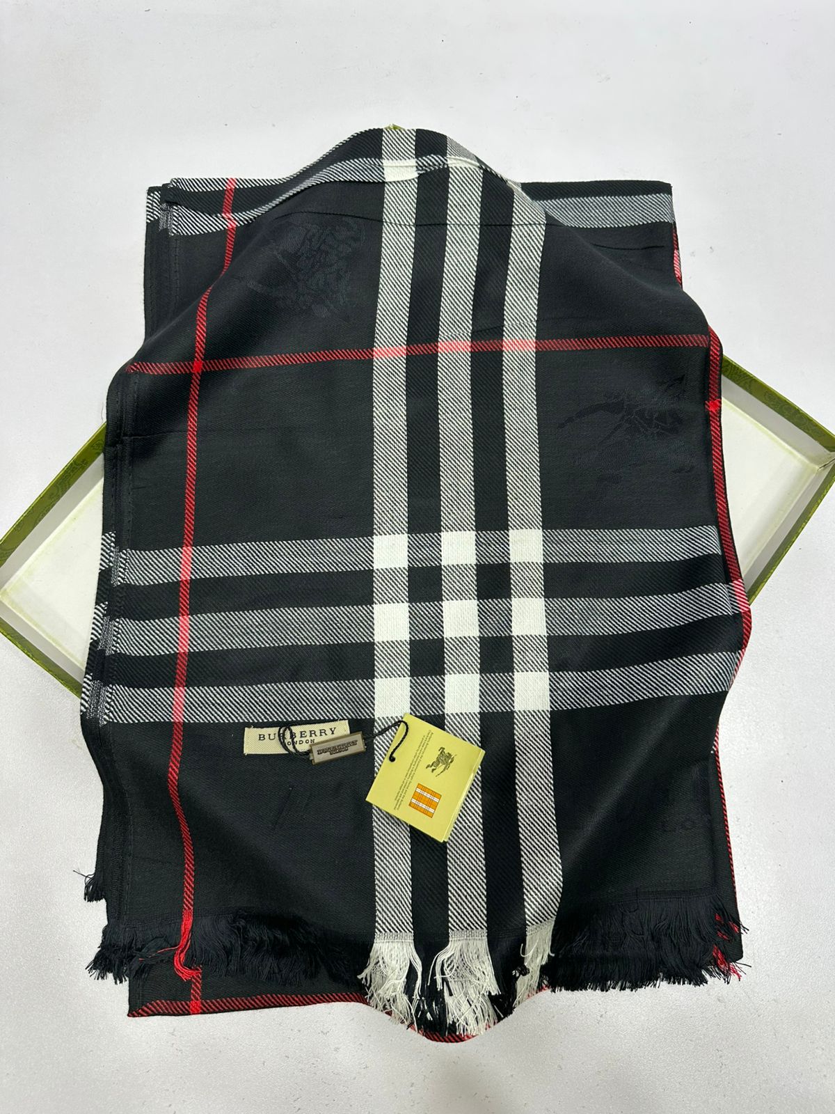 BURBERRY BRANDED SCARF