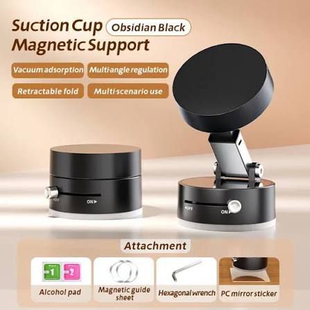 Pocket Magnetic Suction Base Round Mobile Holder