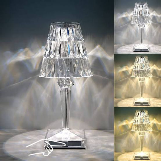 Touch Switch LED Rose Table Lamp (Large Size)
