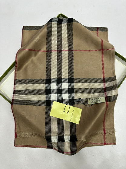 BURBERRY BRANDED SCARF