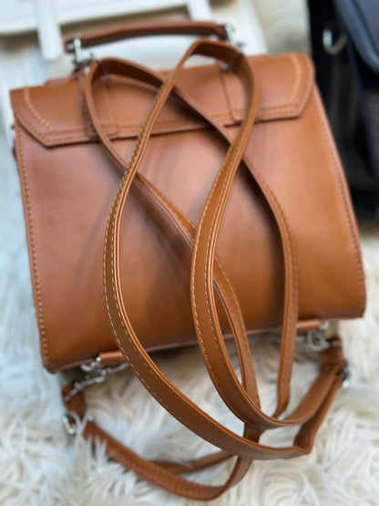 New Arrival High Quality 2 In 1 CrossBody + Bag Pack With Two Belts