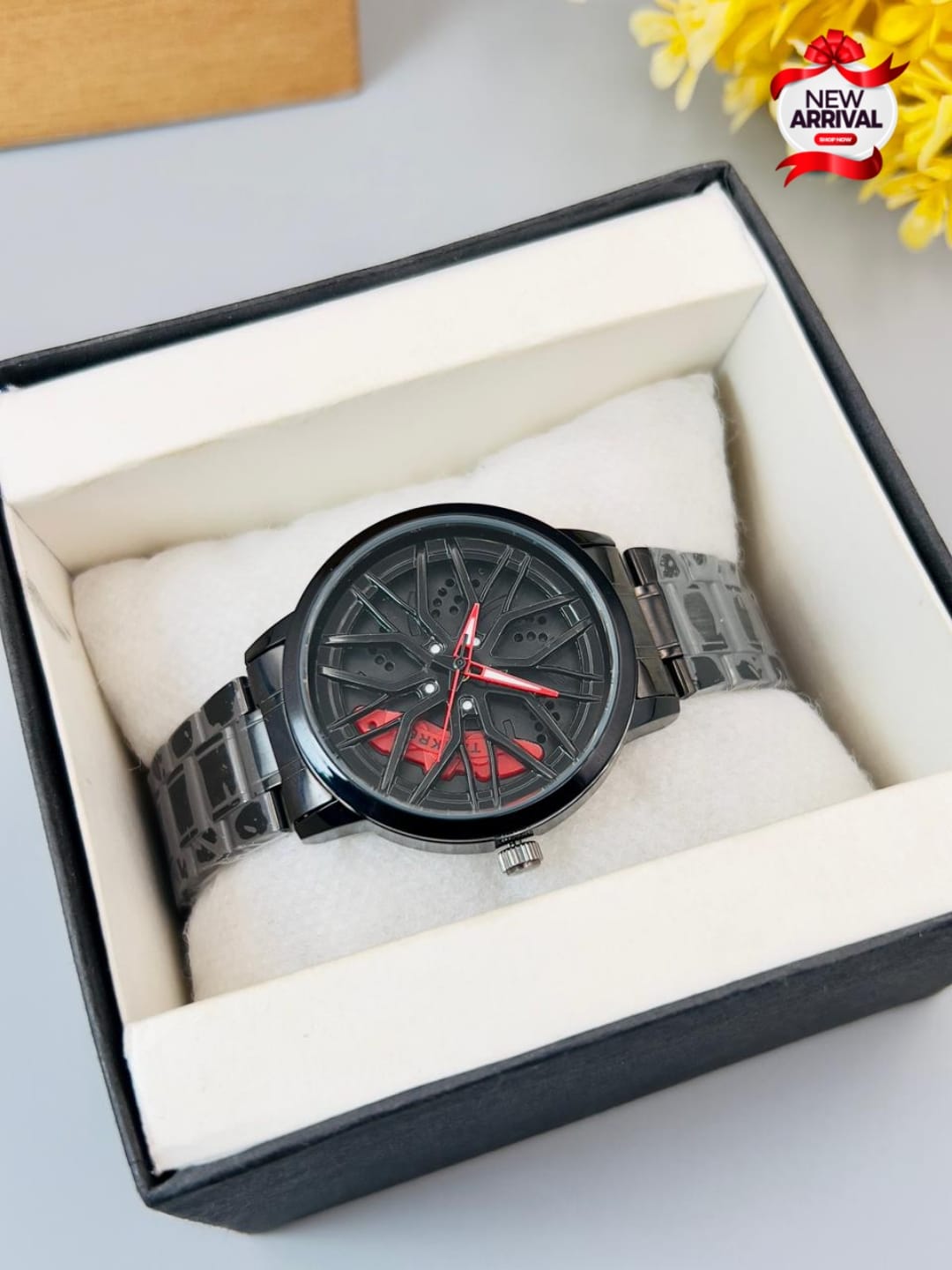 NEW CAR ROTATING WATCH