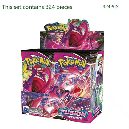 360Pcs Pokemon Card Prismatic Evolutions PHANTASMAL FLAMES Scarlet Violet Black Bolt English Booster Battle Transaction Card