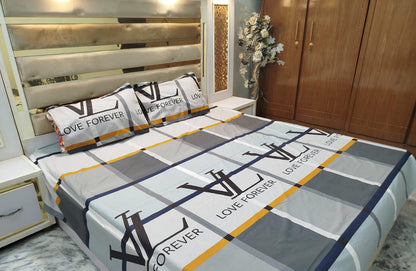 Cotton double bedsheets
