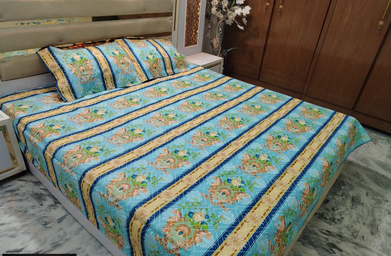 Cotton double bedsheets